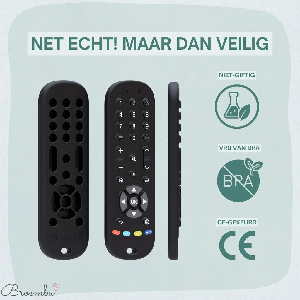 Broemba baby afstandsbediening Bern in zwart