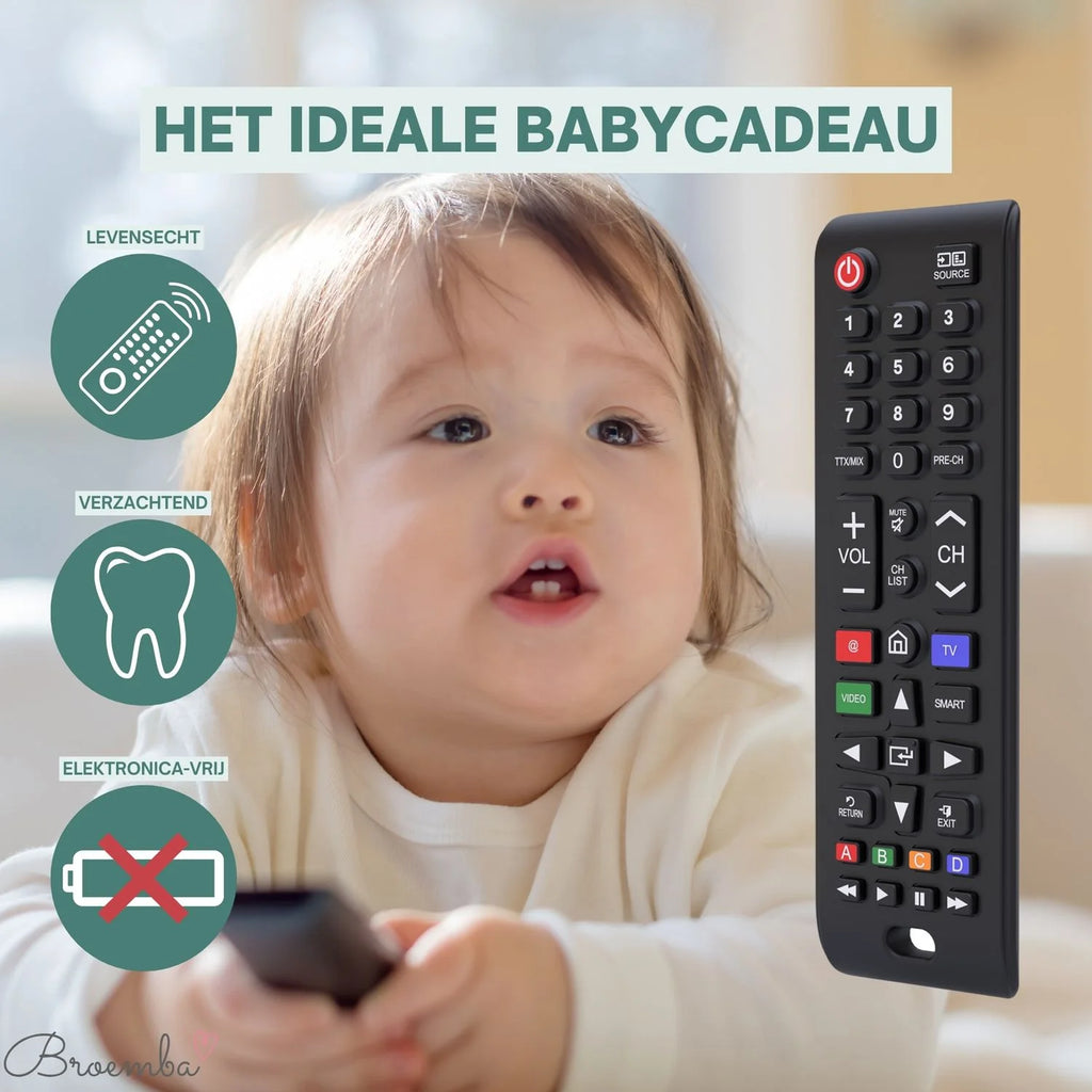 Broemba baby afstandsbediening Torino in zwart