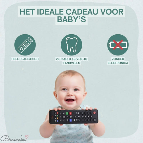 Broemba baby afstandsbediening Torino in zwart
