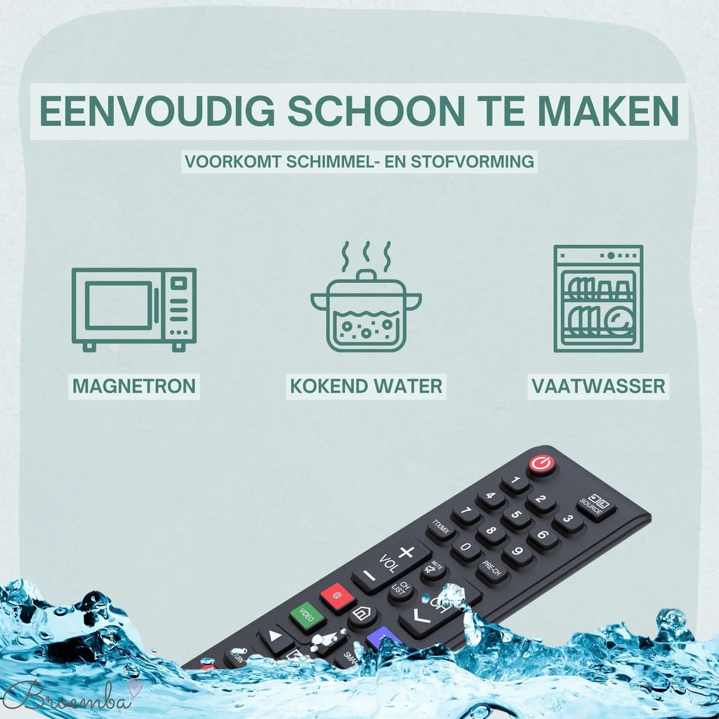 Broemba baby afstandsbediening Torino in zwart