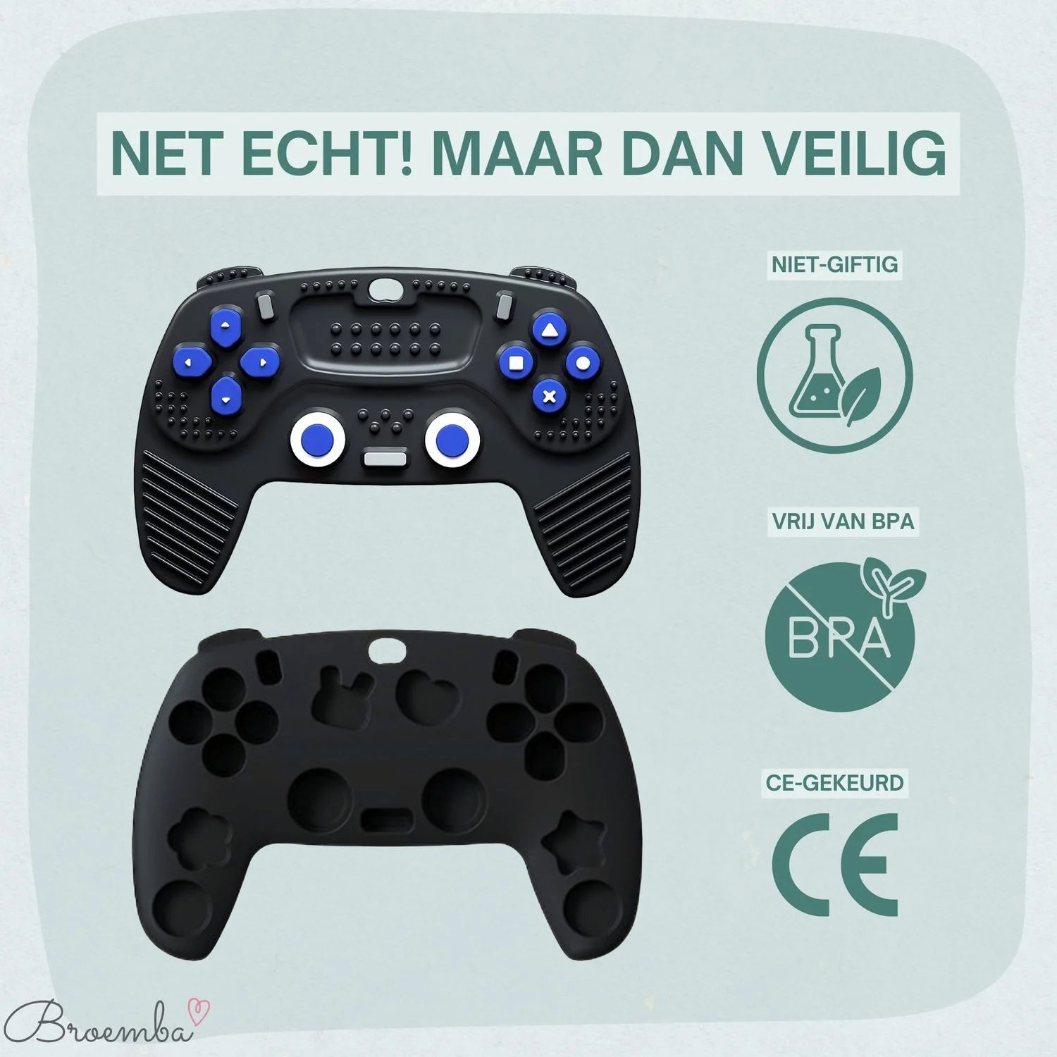 Broemba baby controller Oslo in zwart