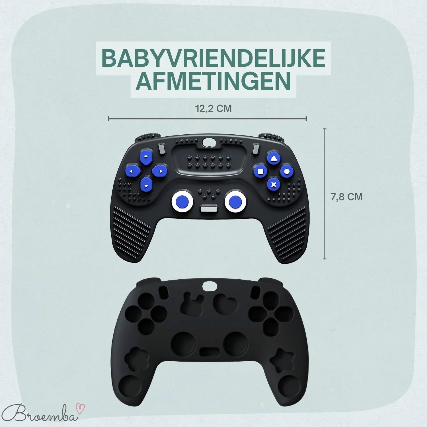 Broemba baby controller Oslo in zwart