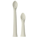 Broemba baby oefenlepel en hulplepel met zuignap in beige